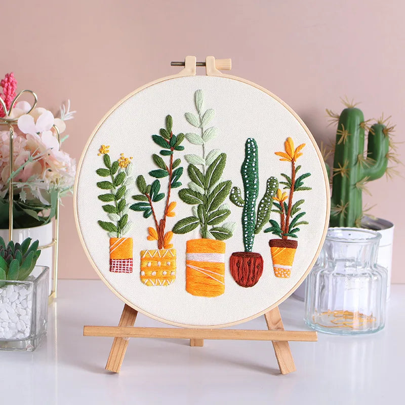 CraftHoop Plant Lover’s Embroidery Kit