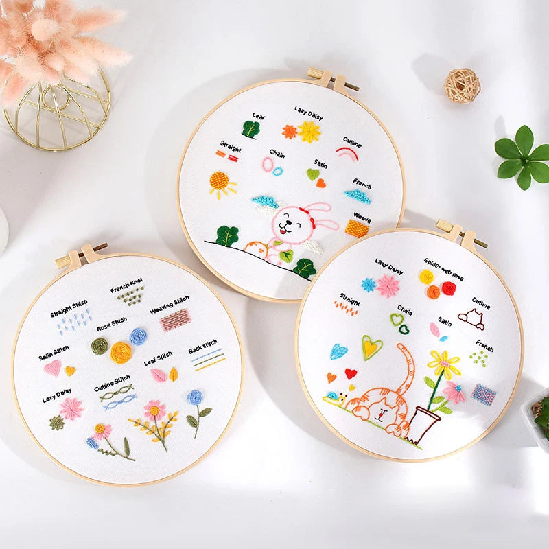 CraftHoop Stitch & Play Kids Embroidery