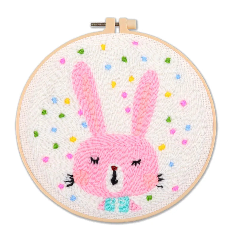 CraftHoop Garden Glow Punch Needle Kit