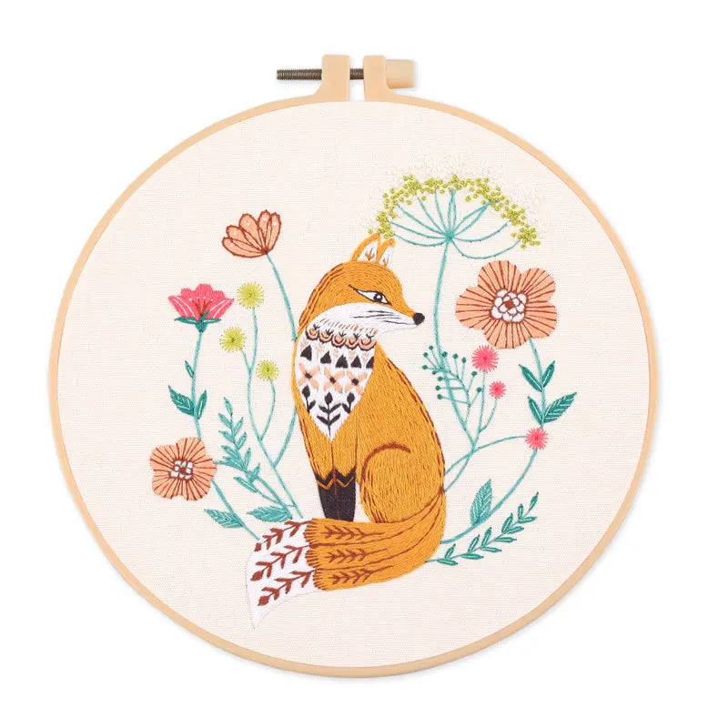 CraftHoop Forest Friends Embroidery Kit