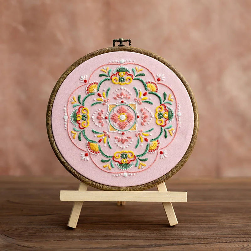 CraftHoop Zen Mandala Embroidery Kit