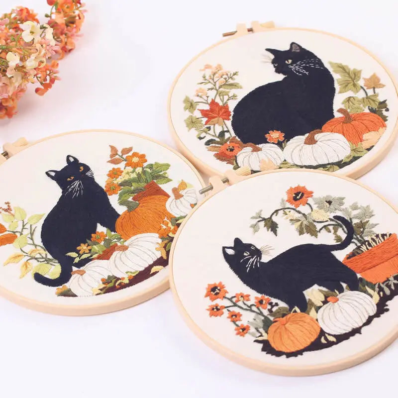 CraftHoop Spooky Cat Halloween Kit