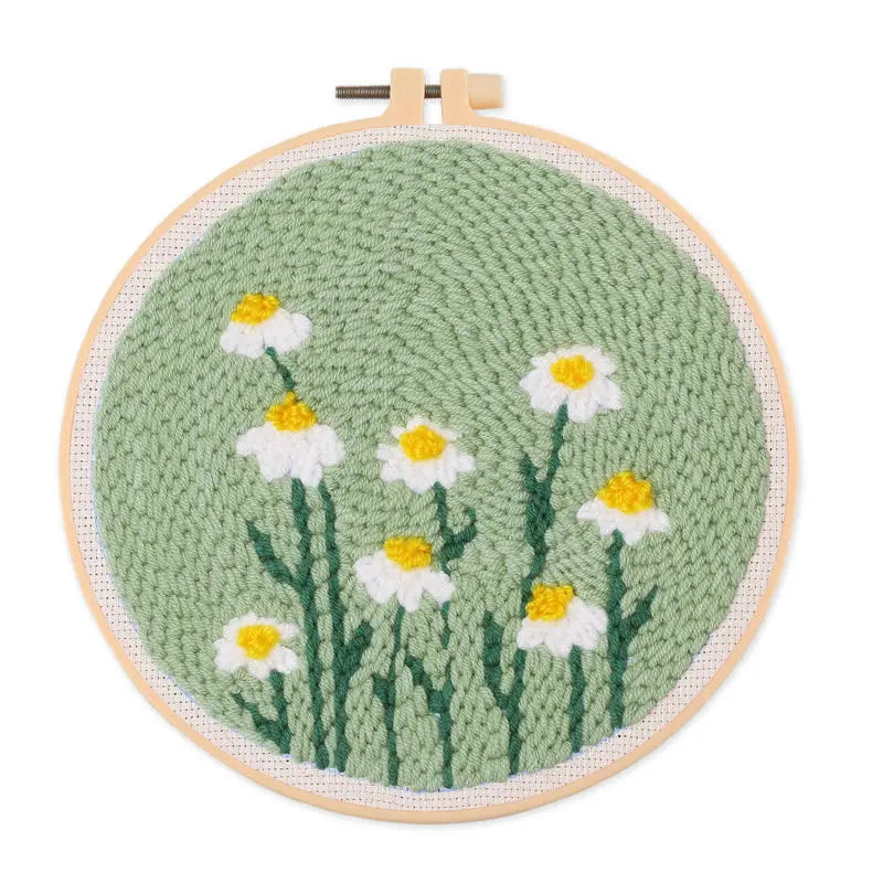 CraftHoop Garden Glow Punch Needle Kit