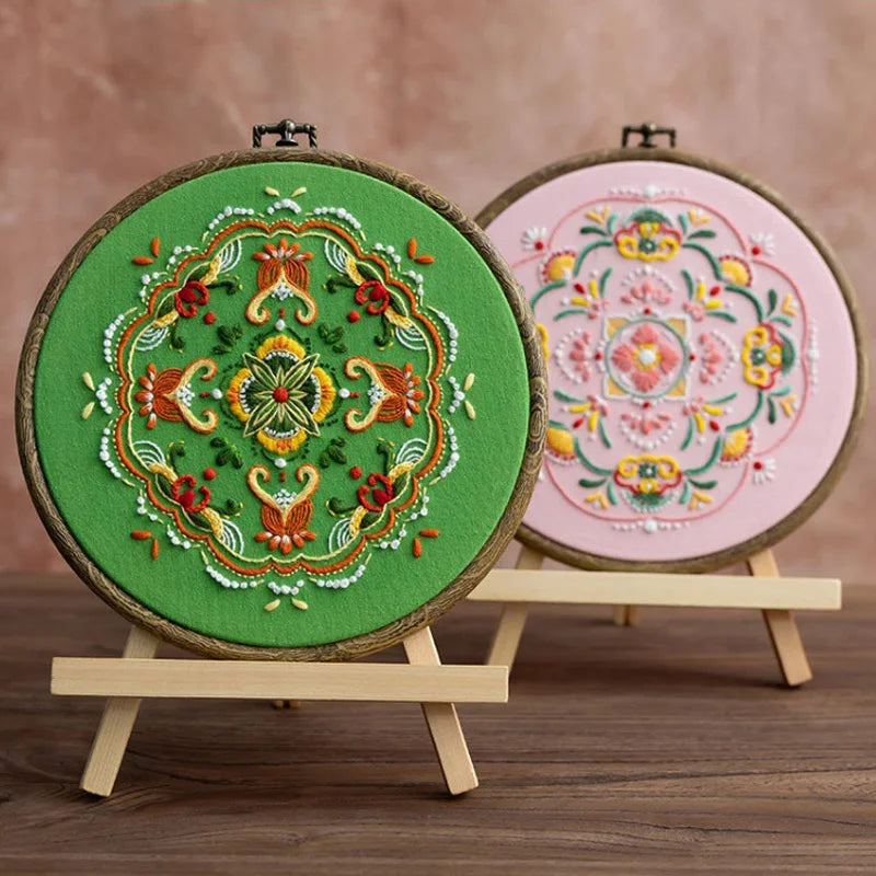 CraftHoop Zen Mandala Embroidery Kit