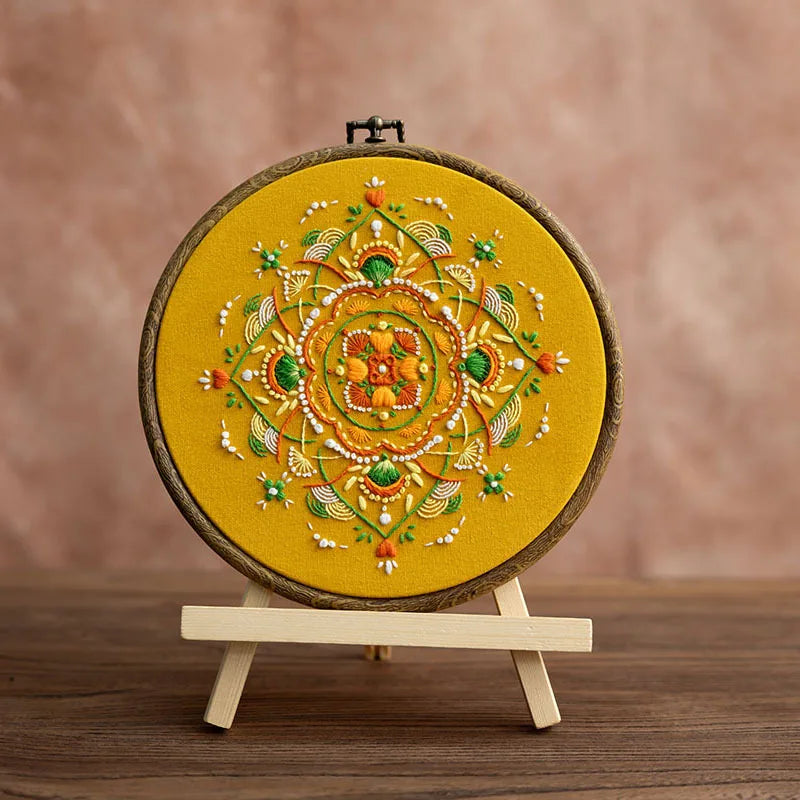 CraftHoop Zen Mandala Embroidery Kit