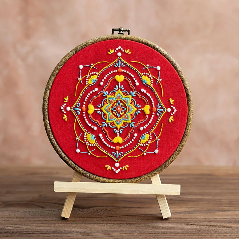 CraftHoop Zen Mandala Embroidery Kit