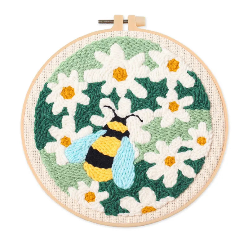 CraftHoop Buzz & Bloom Punch Needle Kit