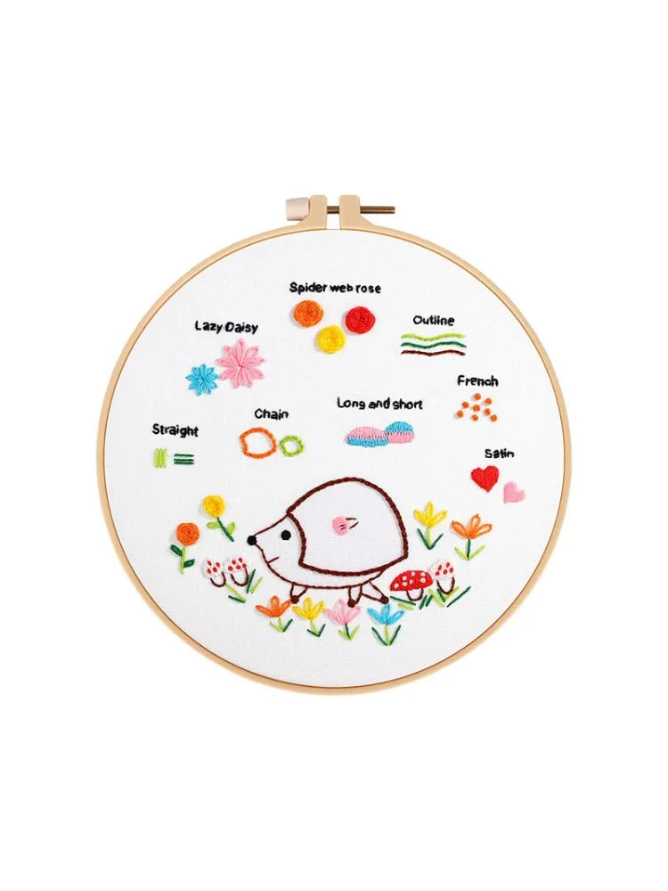 CraftHoop Stitch & Play Kids Embroidery