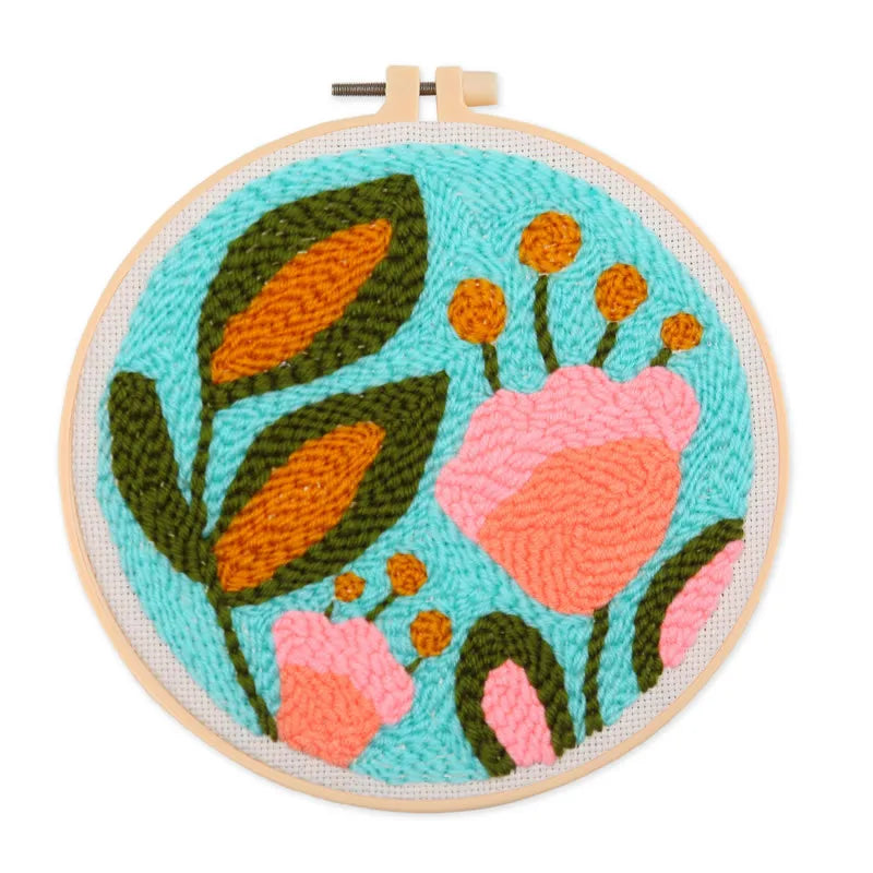 CraftHoop Garden Glow Punch Needle Kit