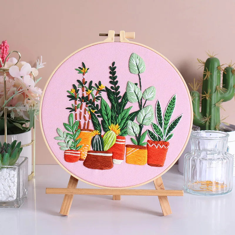 CraftHoop Plant Lover’s Embroidery Kit