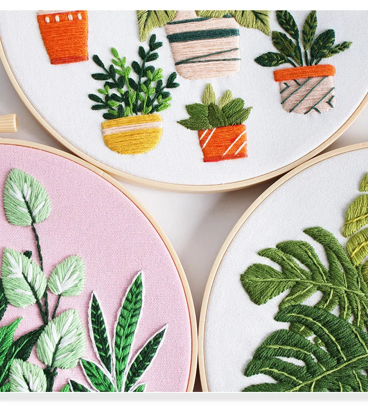 CraftHoop Plant Lover’s Embroidery Kit
