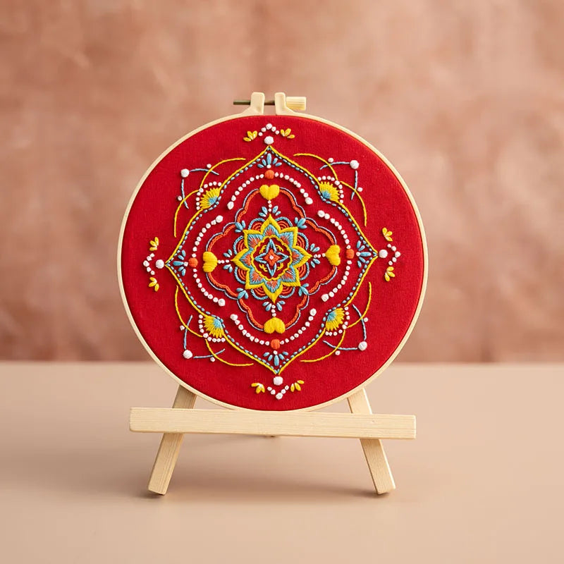 CraftHoop Zen Mandala Embroidery Kit