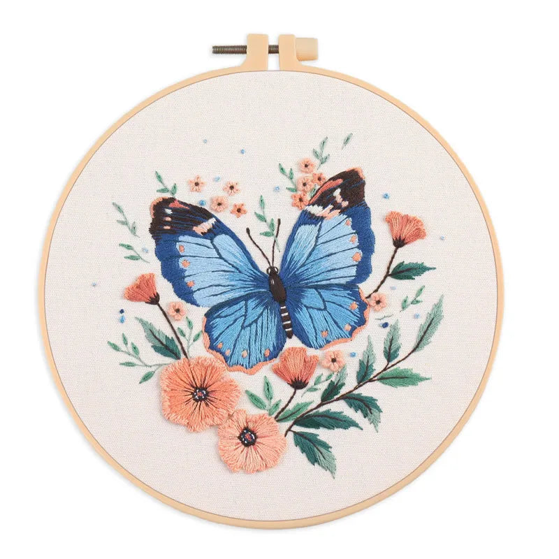 CraftHoop Birds & Blossoms Embroidery Kit