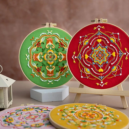 CraftHoop Zen Mandala Embroidery Kit