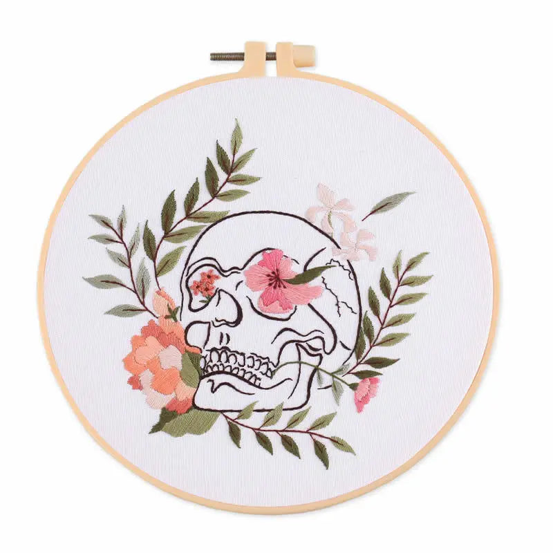 CraftHoop Floral Anatomy Embroidery Kit