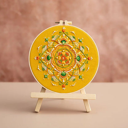 CraftHoop Zen Mandala Embroidery Kit