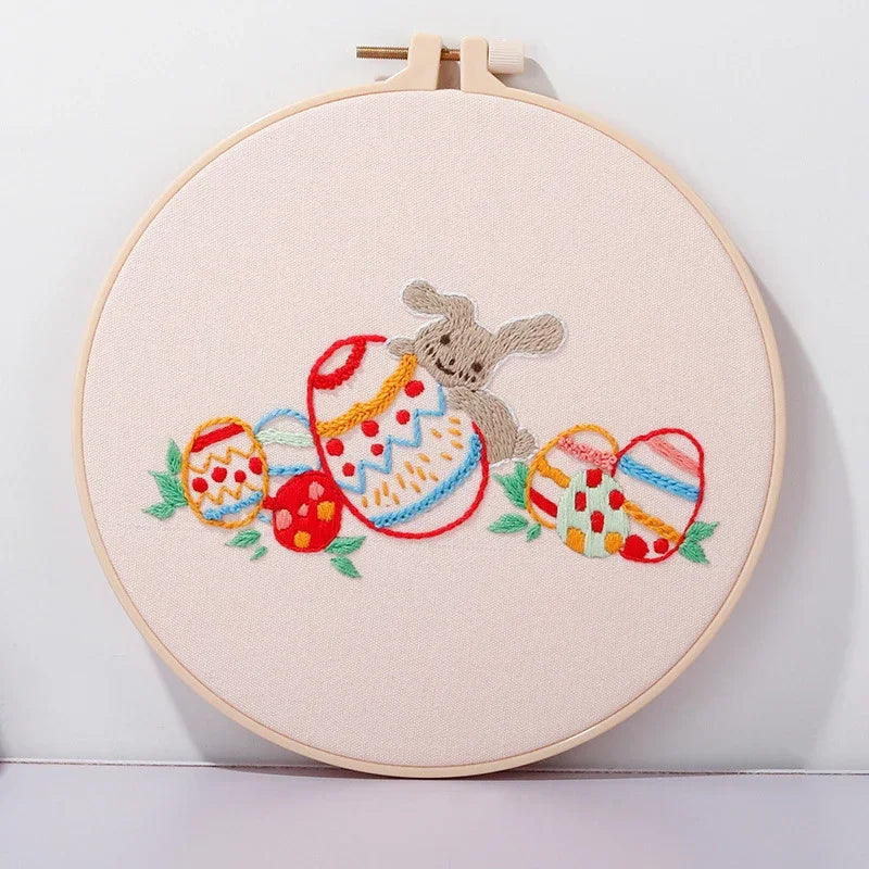 CraftHoop Easter Blooms Embroidery Kit
