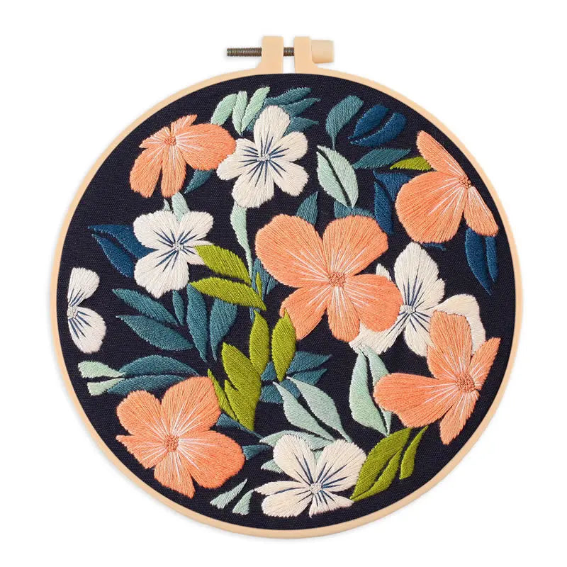 CraftHoop Botanical Glow Embroidery Kit