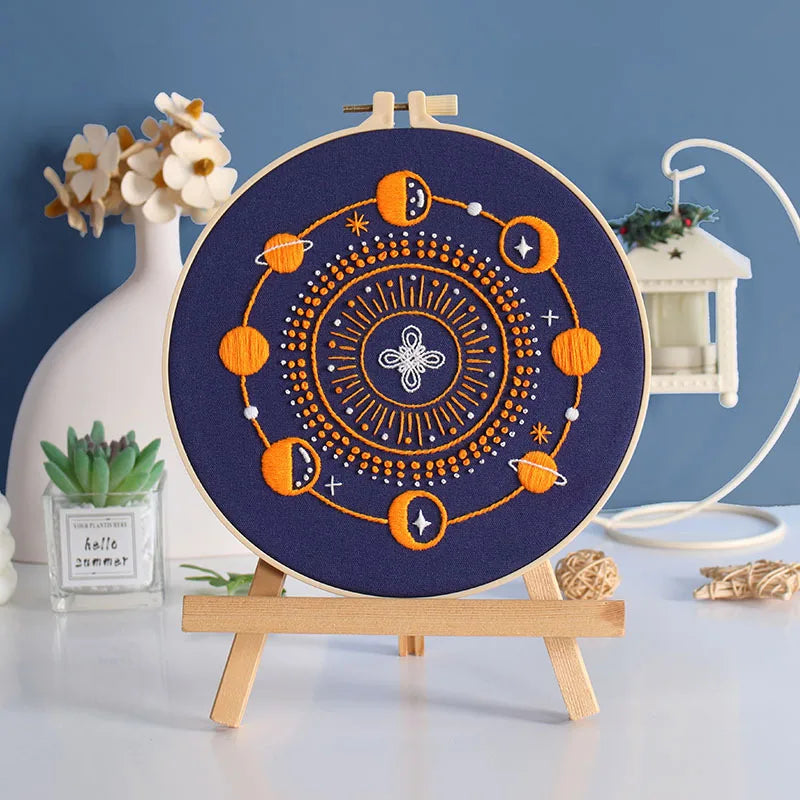 CraftHoop Tarot Symbols Embroidery Kit