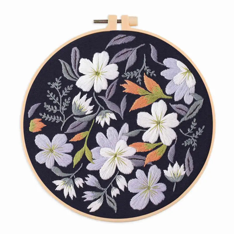 CraftHoop Botanical Glow Embroidery Kit