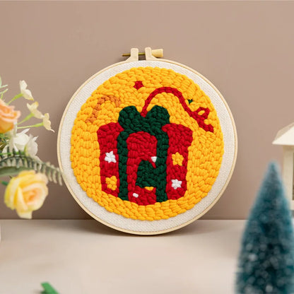 CraftHoop Christmas Cheer Punch Needle Kit