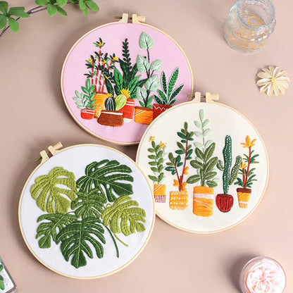 CraftHoop Plant Lover’s Embroidery Kit