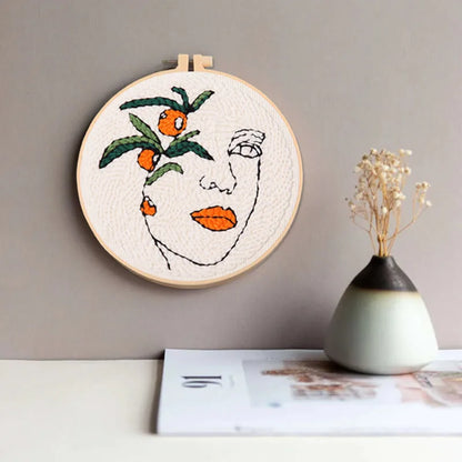 CraftHoop Botanical Muse Punch Needle Kit