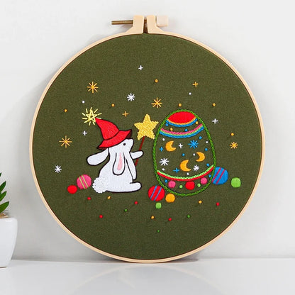 CraftHoop Easter Blooms Embroidery Kit