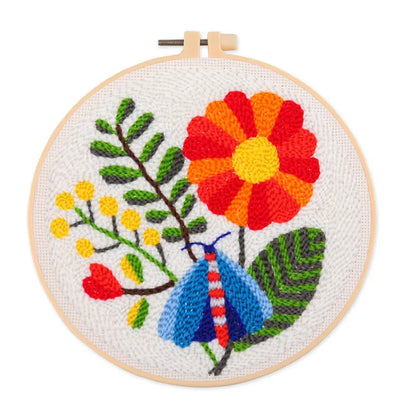 CraftHoop Garden Glow Punch Needle Kit