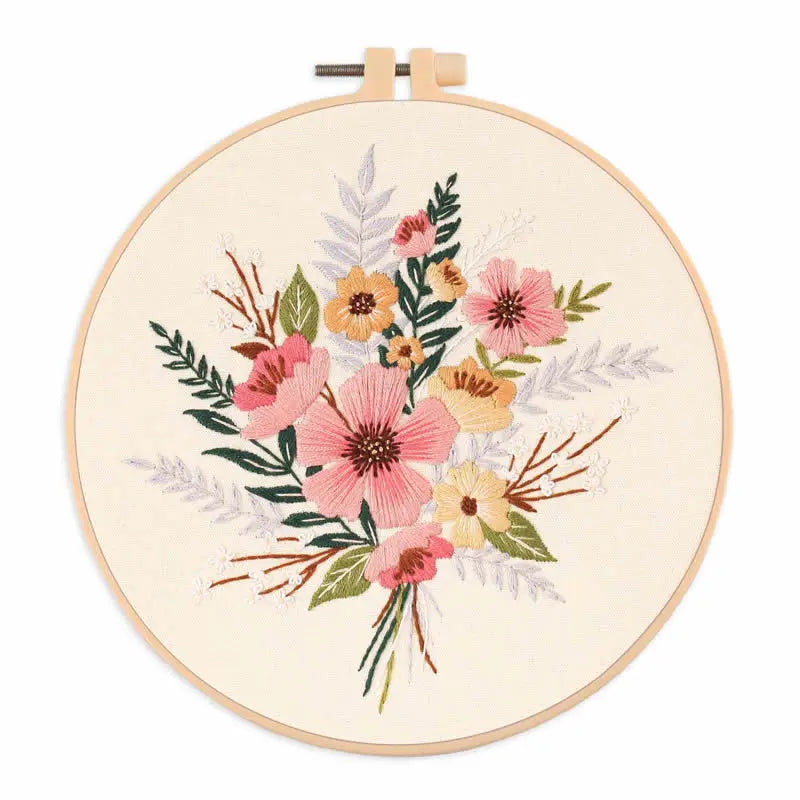 CraftHoop Blossom Collection Embroidery Kit