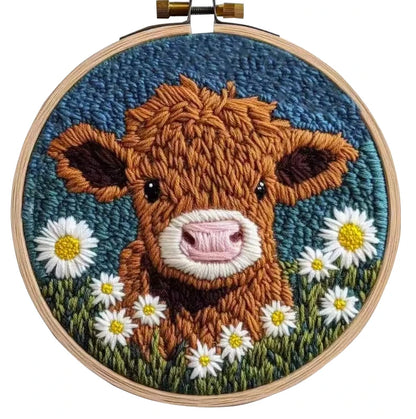 CraftHoop Farm Friends Punch Needle Kit