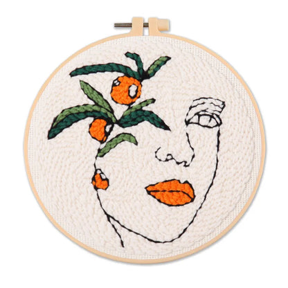 CraftHoop Botanical Muse Punch Needle Kit