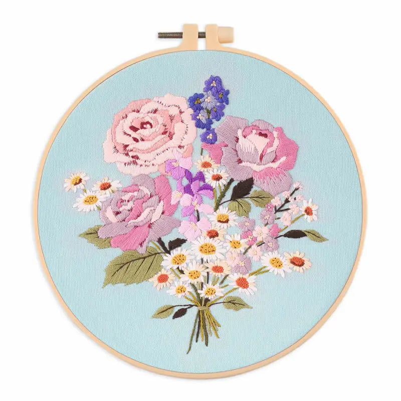 CraftHoop Blossom Collection Embroidery Kit