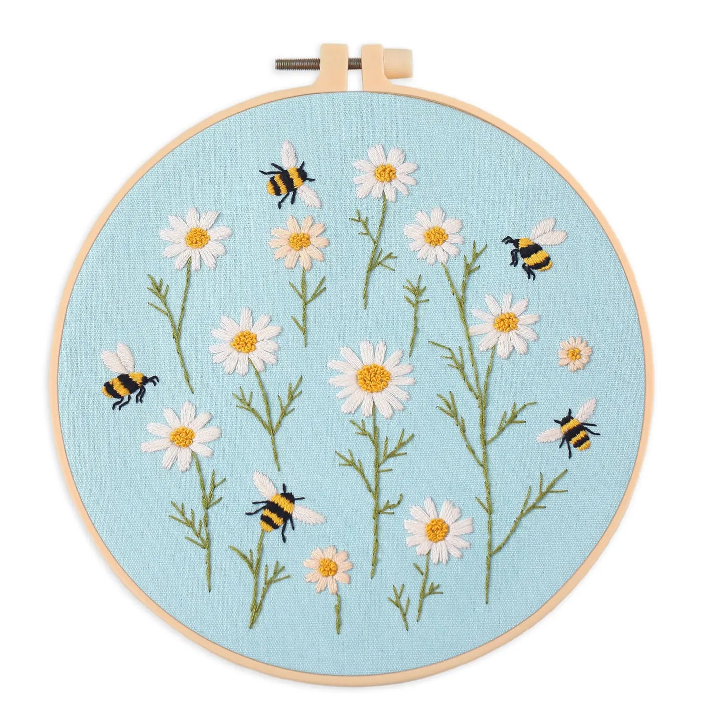 CraftHoop 4-Piece Guided Stitch Learning Set
