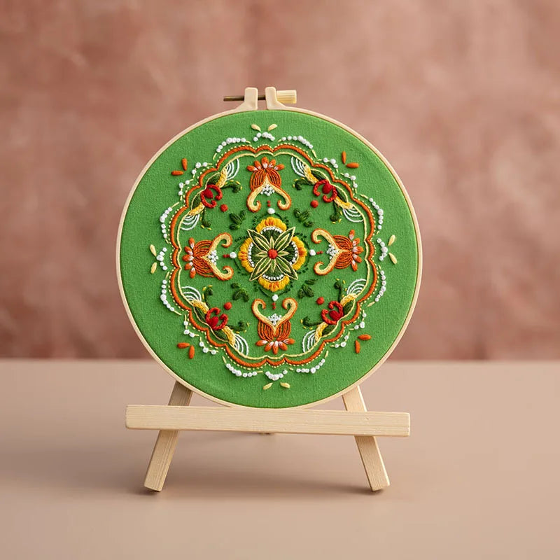 CraftHoop Zen Mandala Embroidery Kit
