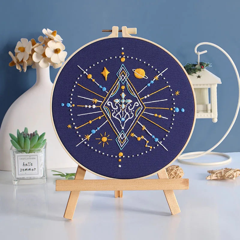 CraftHoop Tarot Symbols Embroidery Kit