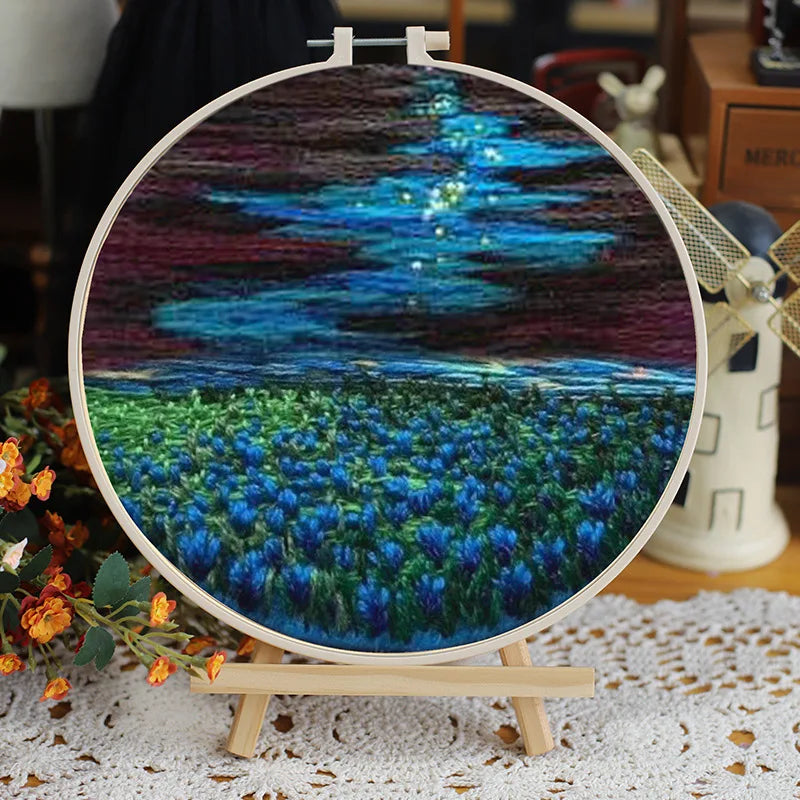 CraftHoop Landscape Embroidery Kit