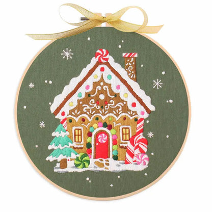 CraftHoop Christmas Cheer Embroidery Kit