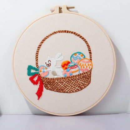 CraftHoop Easter Blooms Embroidery Kit