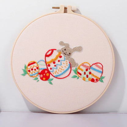 CraftHoop Easter Blooms Embroidery Kit