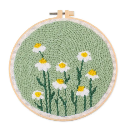 CraftHoop Garden Glow Punch Needle Kit