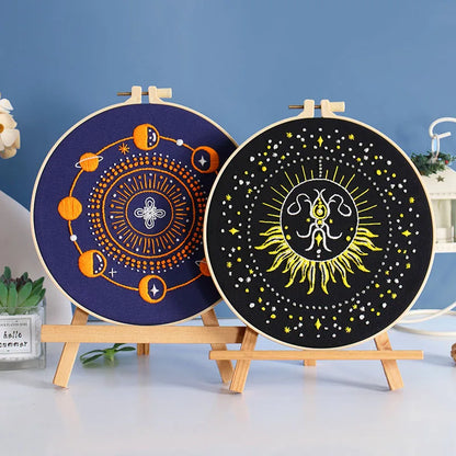 CraftHoop Tarot Symbols Embroidery Kit