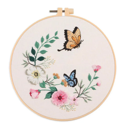 CraftHoop Birds & Blossoms Embroidery Kit