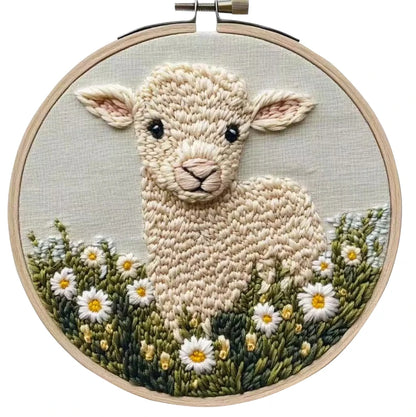 CraftHoop Farm Friends Punch Needle Kit