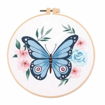 CraftHoop Butterfly Embroidery Kit