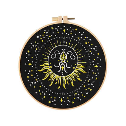 CraftHoop Tarot Symbols Embroidery Kit