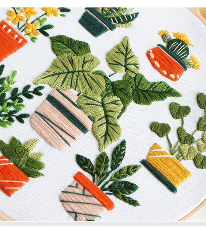 CraftHoop Plant Lover’s Embroidery Kit
