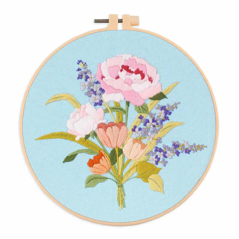 CraftHoop Blossom Collection Embroidery Kit