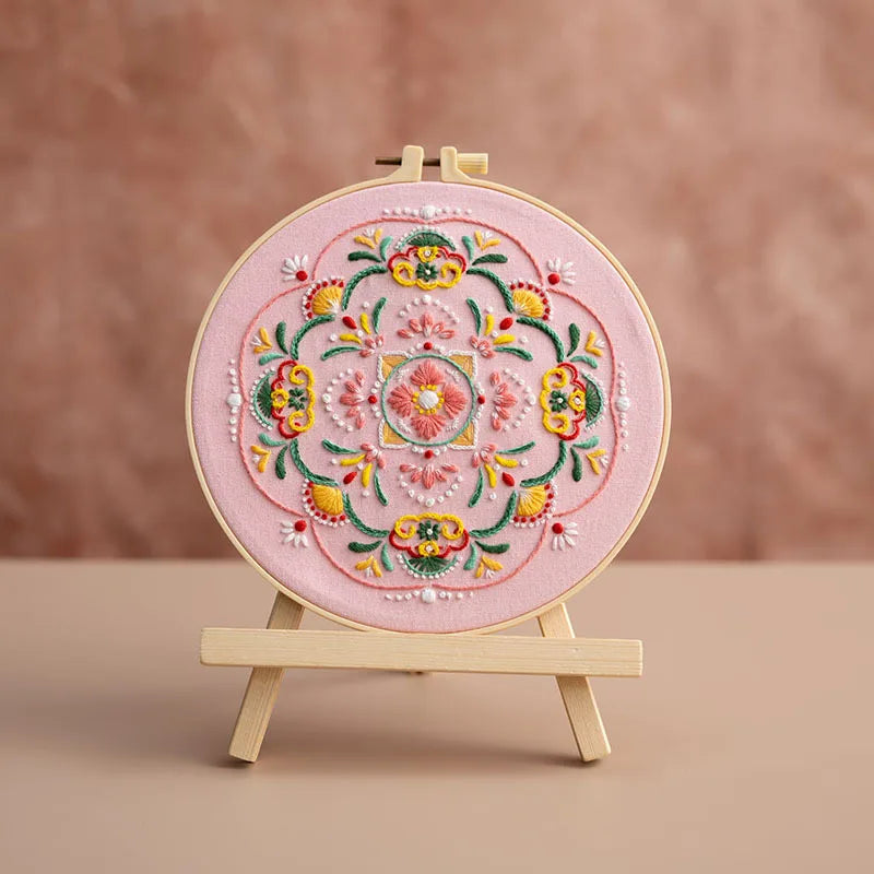 CraftHoop Zen Mandala Embroidery Kit