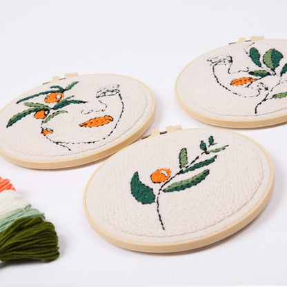 CraftHoop Botanical Muse Punch Needle Kit